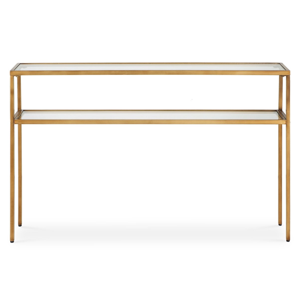 Warm Gold Iron Console Table - Uttermost - Console Tables by Modest Hut