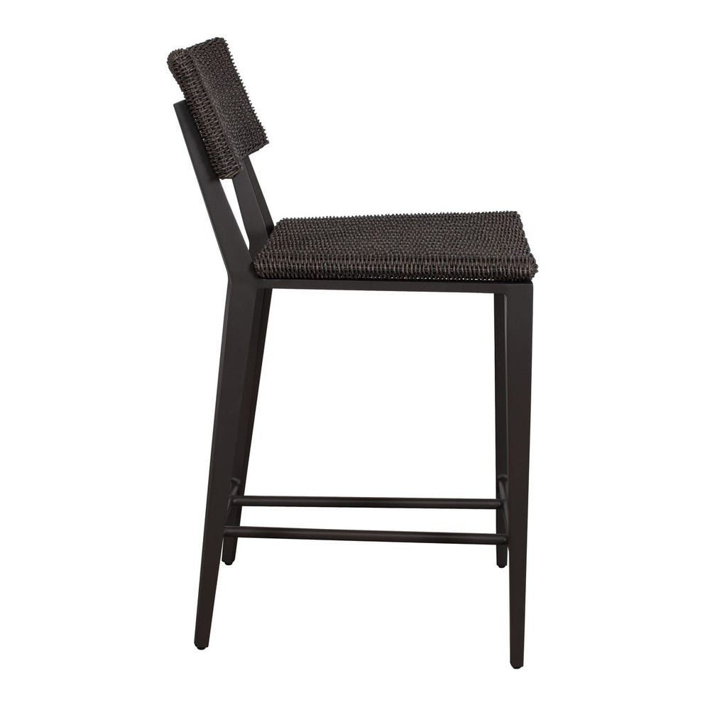 Calbas Outdoor Counter Stool, Java - Uttermost - Counter Stools by Modest Hut