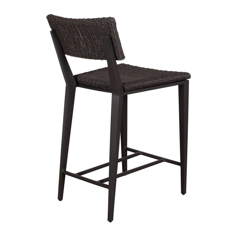 Calbas Outdoor Counter Stool, Java - Uttermost - Counter Stools by Modest Hut