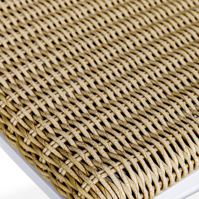 Calbas Outdoor Counter Stool, White - Uttermost - Counter Stools by Modest Hut