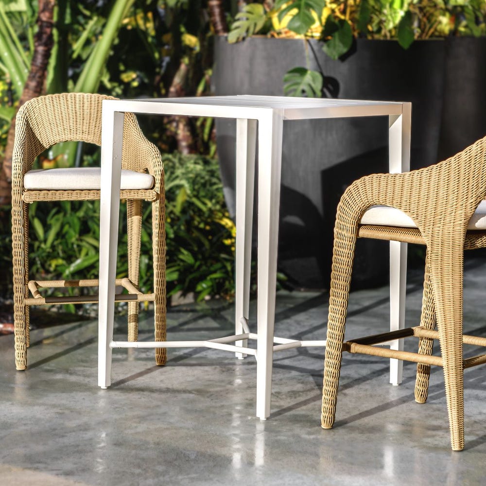 Kavali Outdoor Counter Stool - Uttermost - Counter Stools by Modest Hut