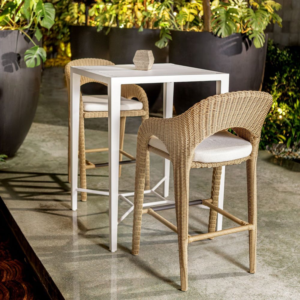 Kavali Outdoor Counter Stool - Uttermost - Counter Stools by Modest Hut