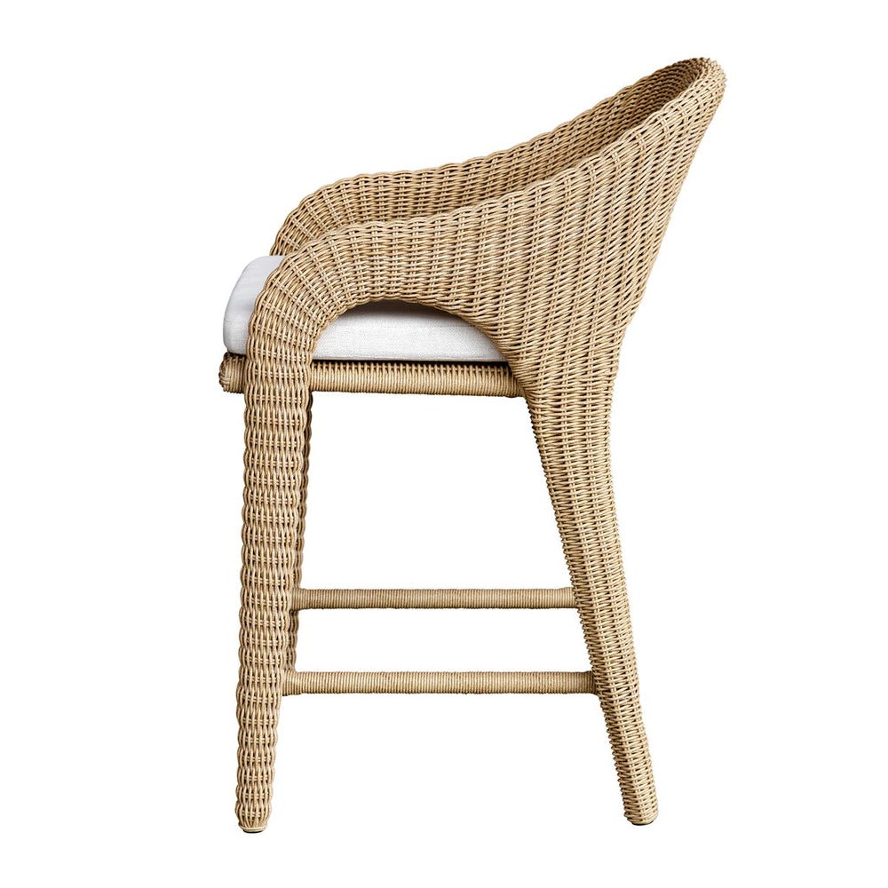 Kavali Outdoor Counter Stool - Uttermost - Counter Stools by Modest Hut