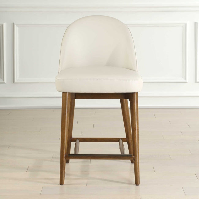 Stitches Leather Counter Stool - Uttermost - Counter Stools by Modest Hut
