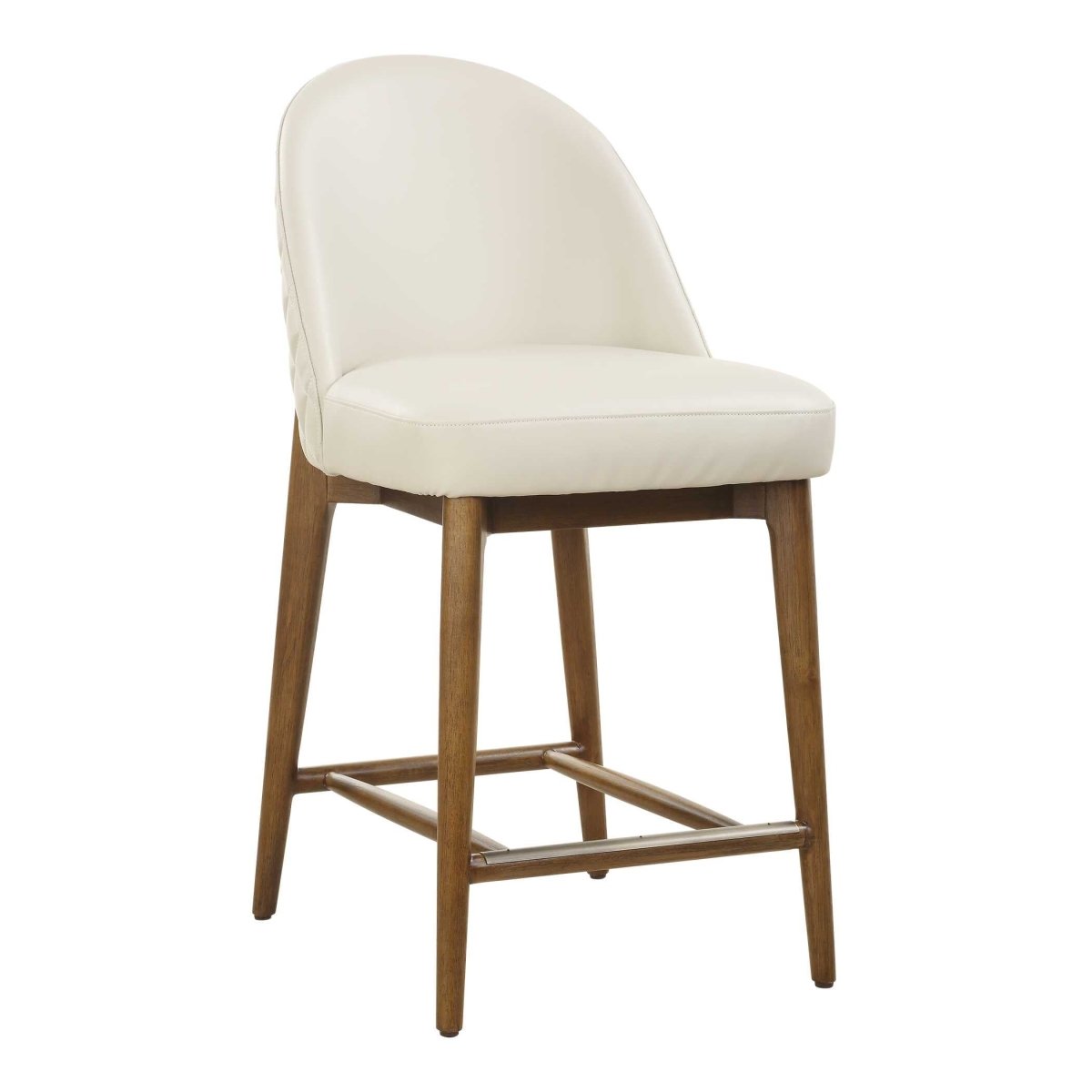 Stitches Leather Counter Stool - Uttermost - Counter Stools by Modest Hut