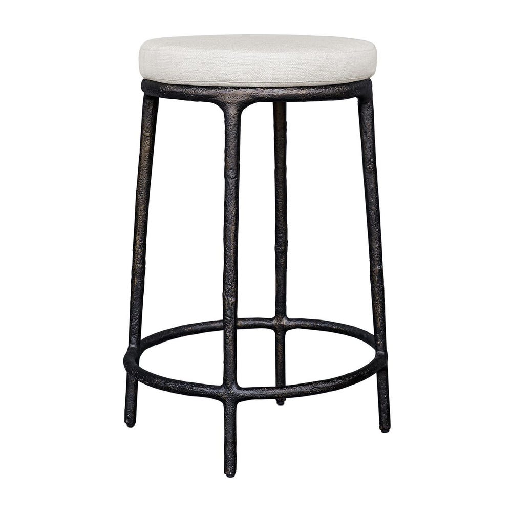Thayer Outdoor Counter Stool - Uttermost - Counter Stools by Modest Hut