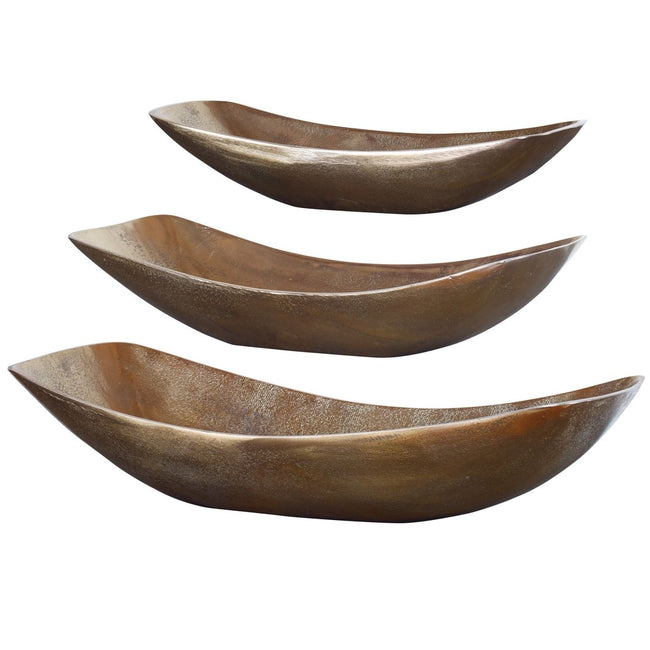 Anns Cast Aluminum Bowls (S/3) - Uttermost - Decorative Bowls by Modest Hut