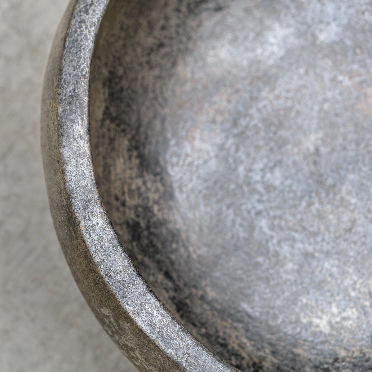 Brixton Aged Black Bowl - Uttermost - Decorative Bowls by Modest Hut