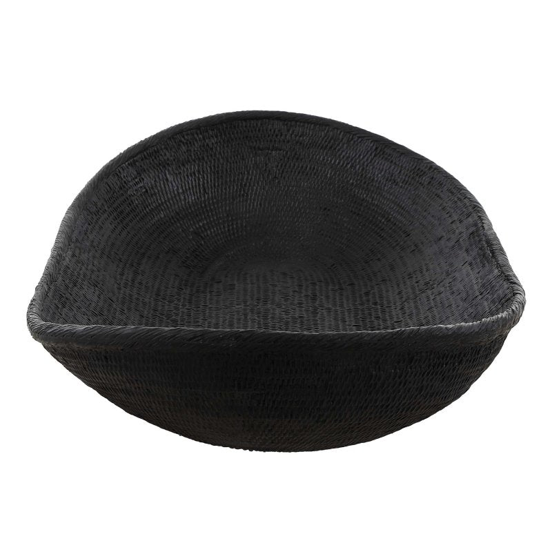 Ember Weave Indoor-Outdoor Oblong Bowl - Decorative Bowls