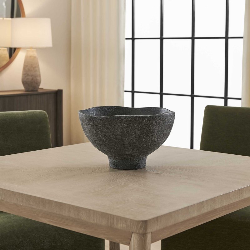 Komorebi Indoor-Outdoor Black Bowl - Decorative Bowls
