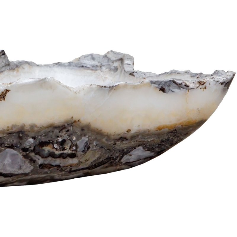 Additional detail view of the Lunara Gray Onyx Indoor-Outdoor Bowl image 7