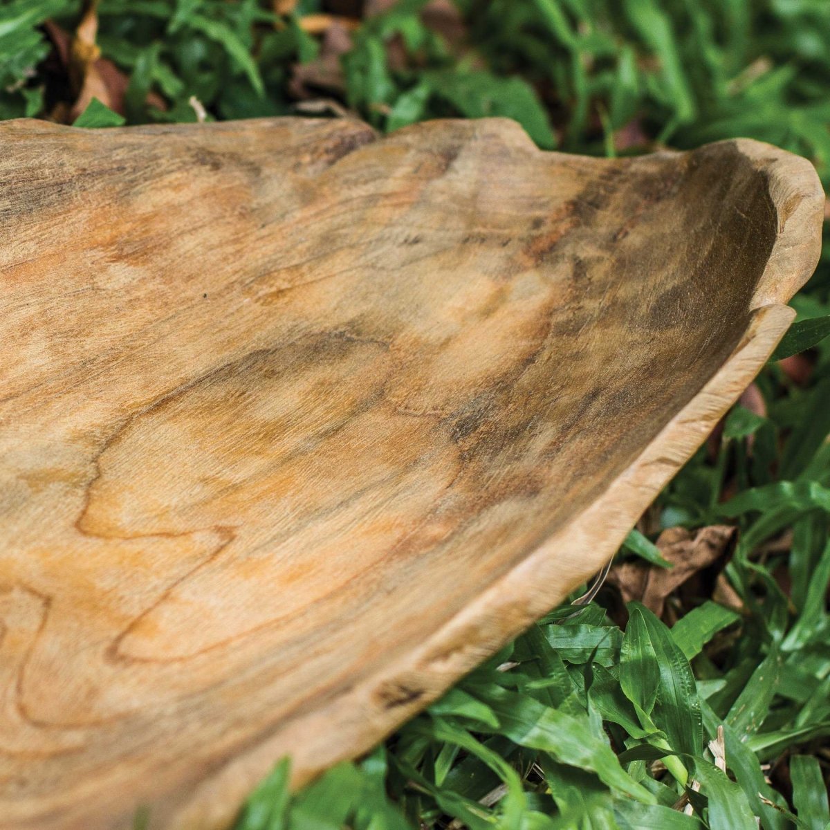Natural Teak Leaf Bowl - Uttermost - Decorative Bowls by Modest Hut