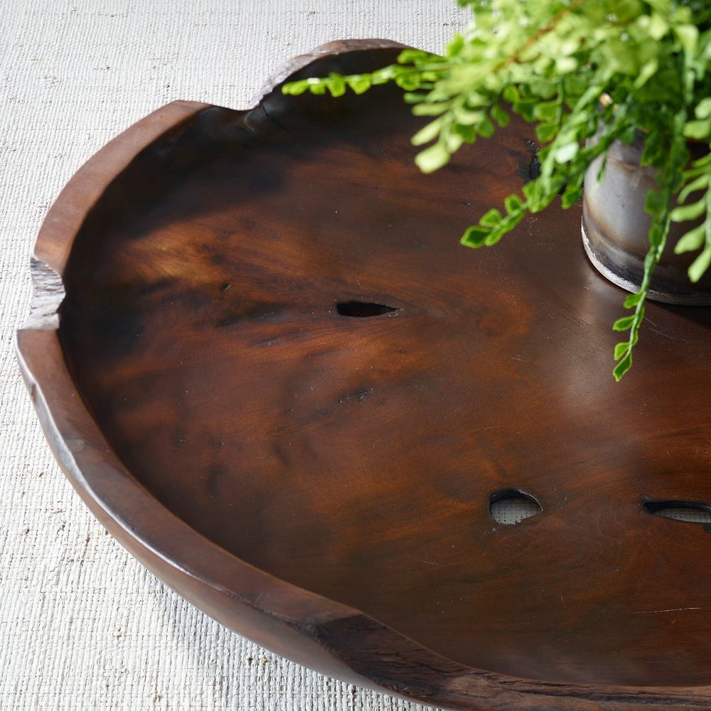 Nature's Edge Outdoor Bowl - Uttermost - Decorative Bowls by Modest Hut