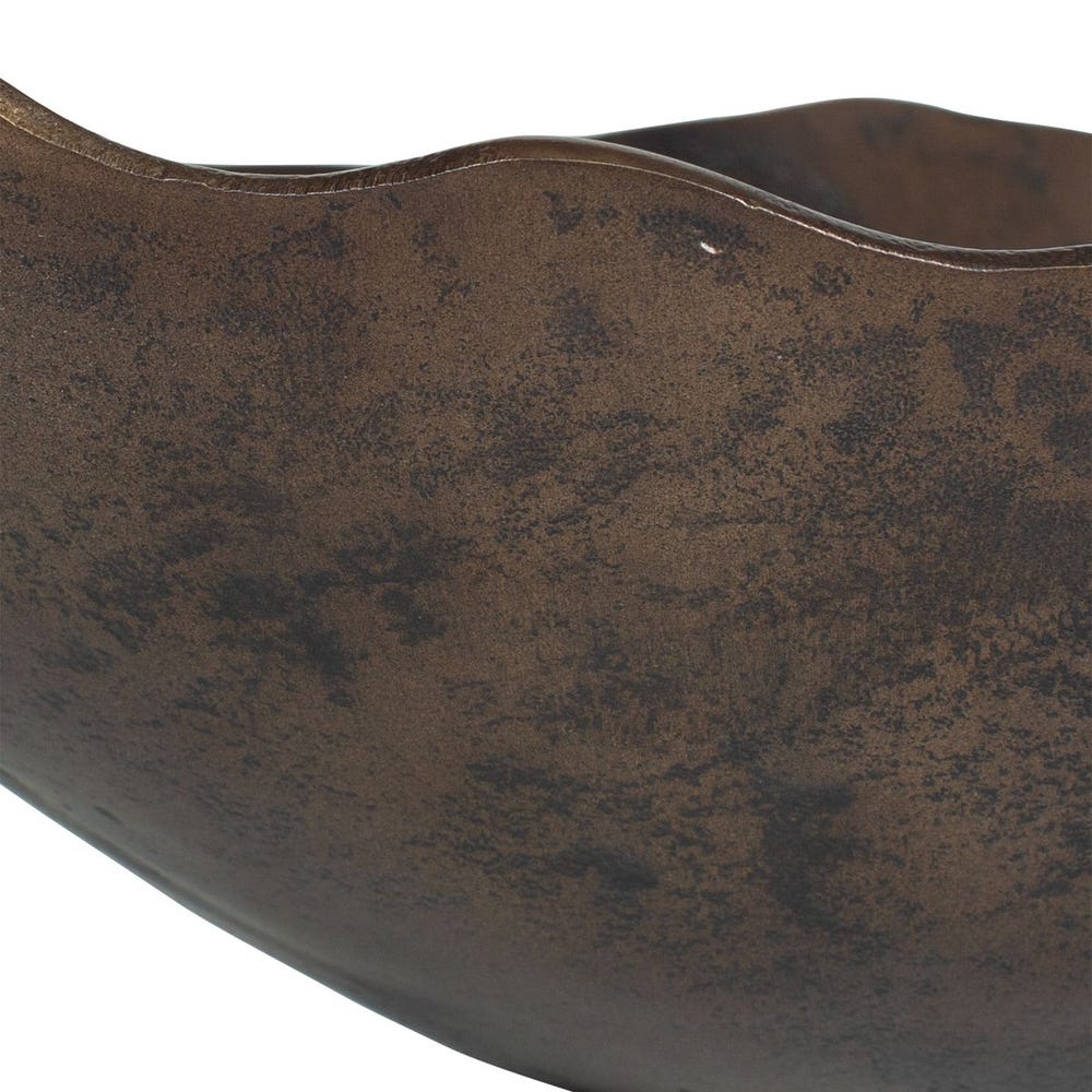 Obscura Outdoor Bowl, Bronze - Uttermost - Decorative Bowls by Modest Hut