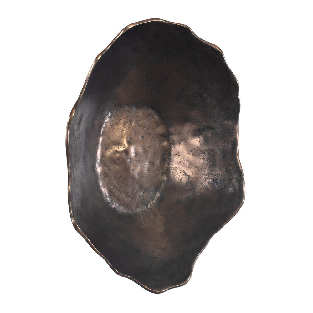 Obscura Outdoor Bowl, Bronze - Uttermost - Decorative Bowls by Modest Hut