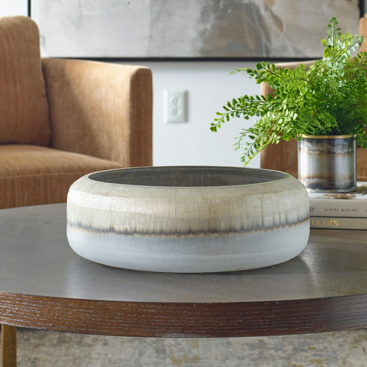 Ombra Modern Bowl - Uttermost - Decorative Bowls by Modest Hut