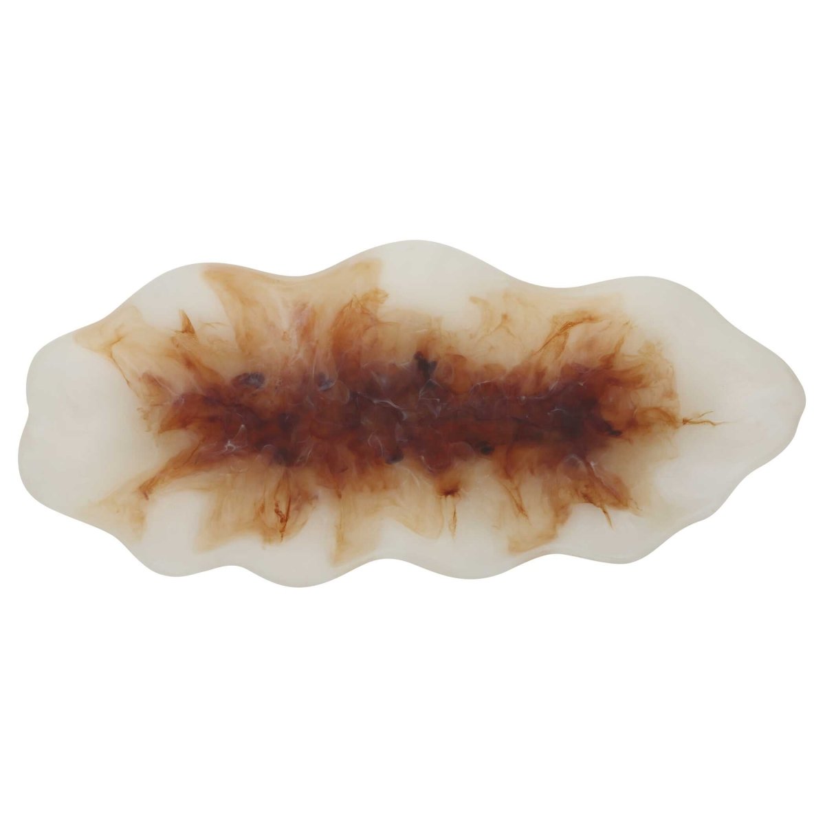 Organic Elegance Wavy Oval Bowl - Uttermost - Decorative Bowls by Modest Hut