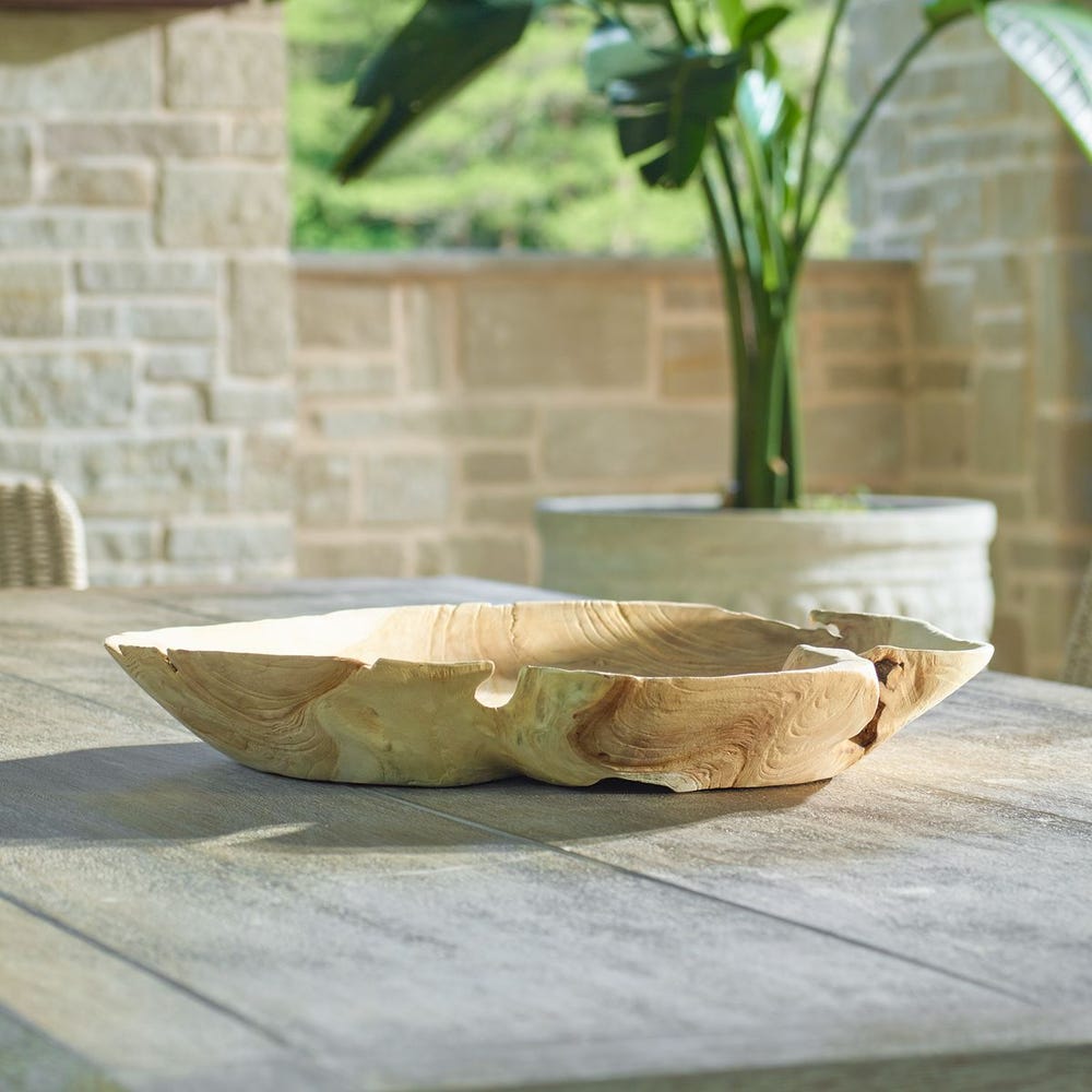 Organic Embrace Outdoor Bowl - Uttermost - Decorative Bowls by Modest Hut