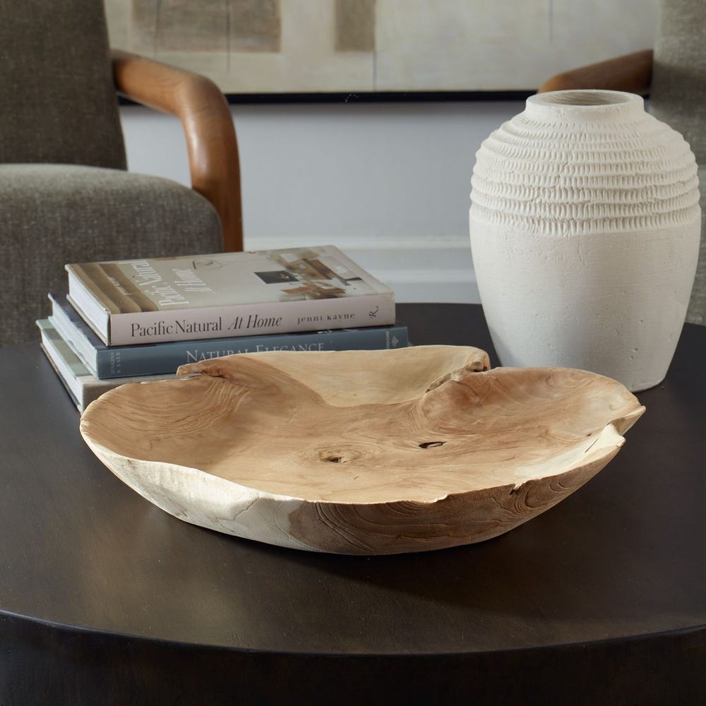 Organic Embrace Outdoor Bowl - Uttermost - Decorative Bowls by Modest Hut