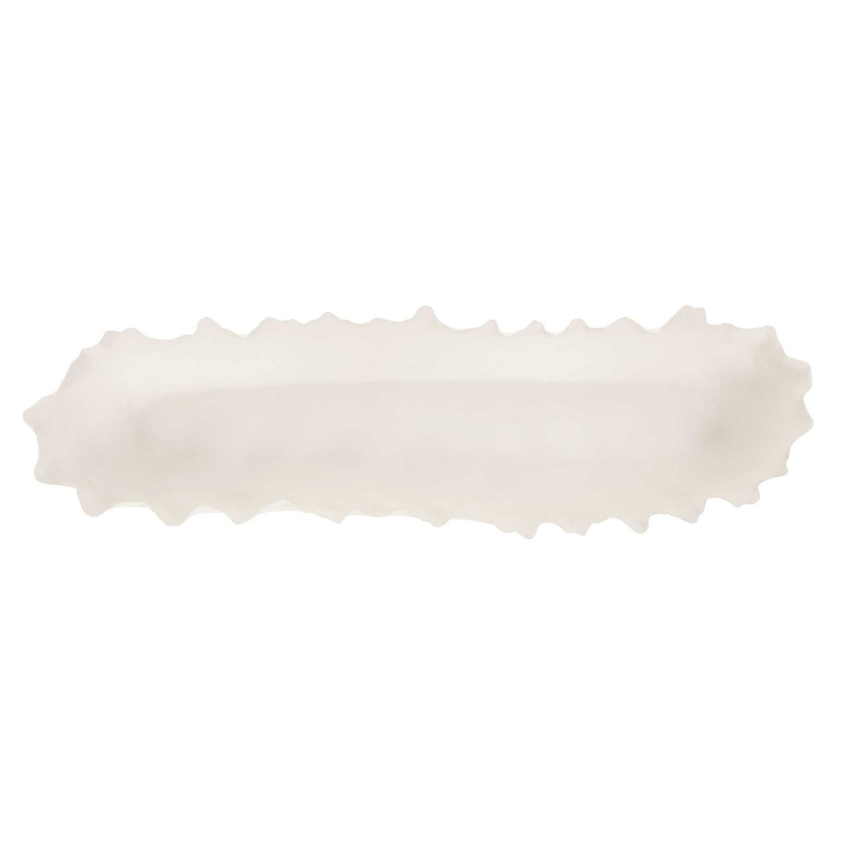 Ripple Crest White Bowl - Uttermost - Decorative Bowls by Modest Hut