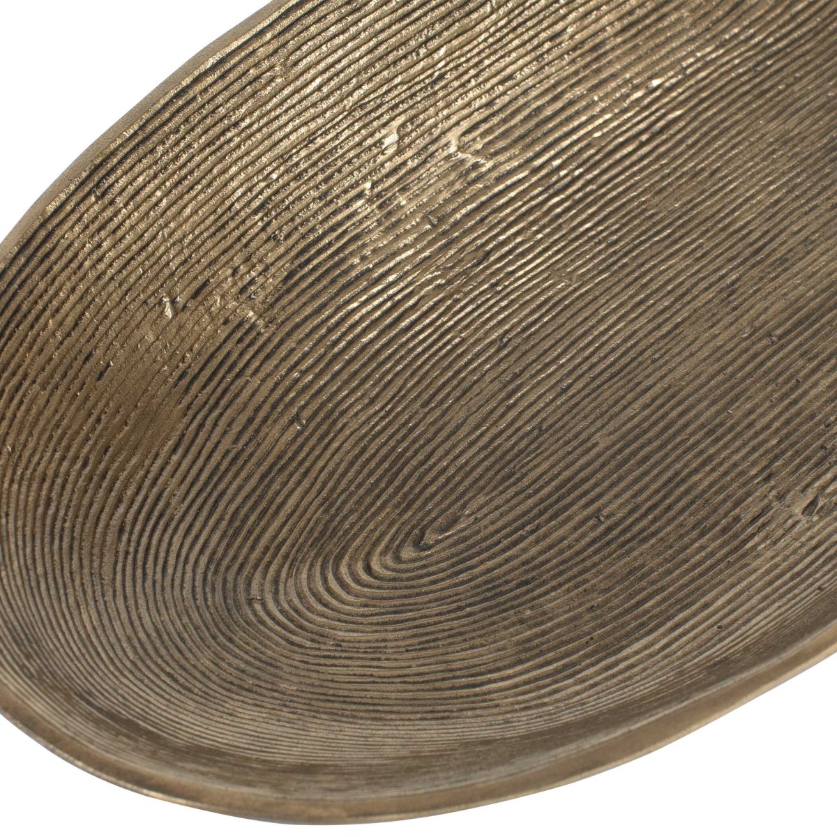 Stratum Oval Brass Bowls Set/2 - Uttermost - Decorative Bowls by Modest Hut