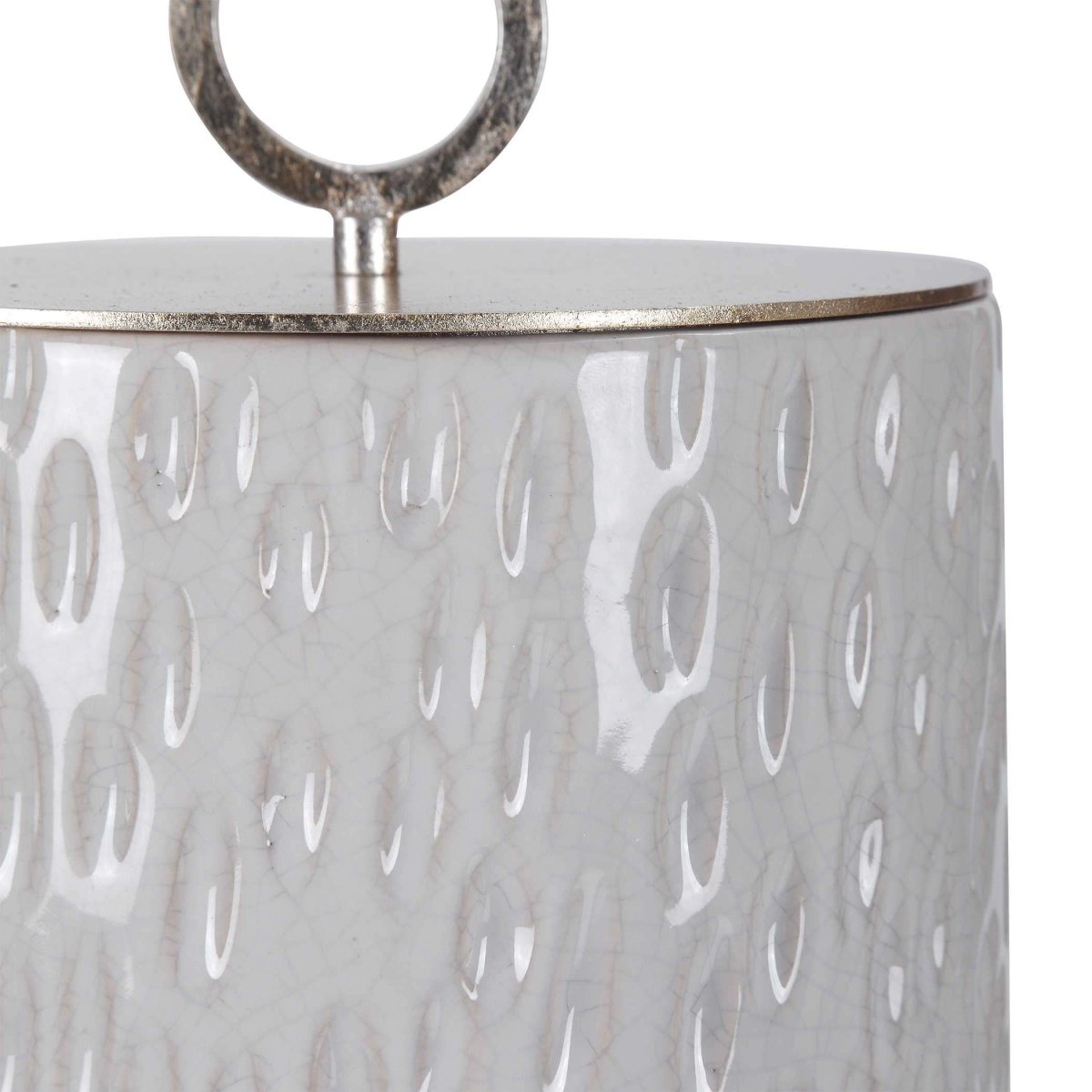 Ceramic Cyprien Containers - Uttermost - Decorative Jars by Modest Hut