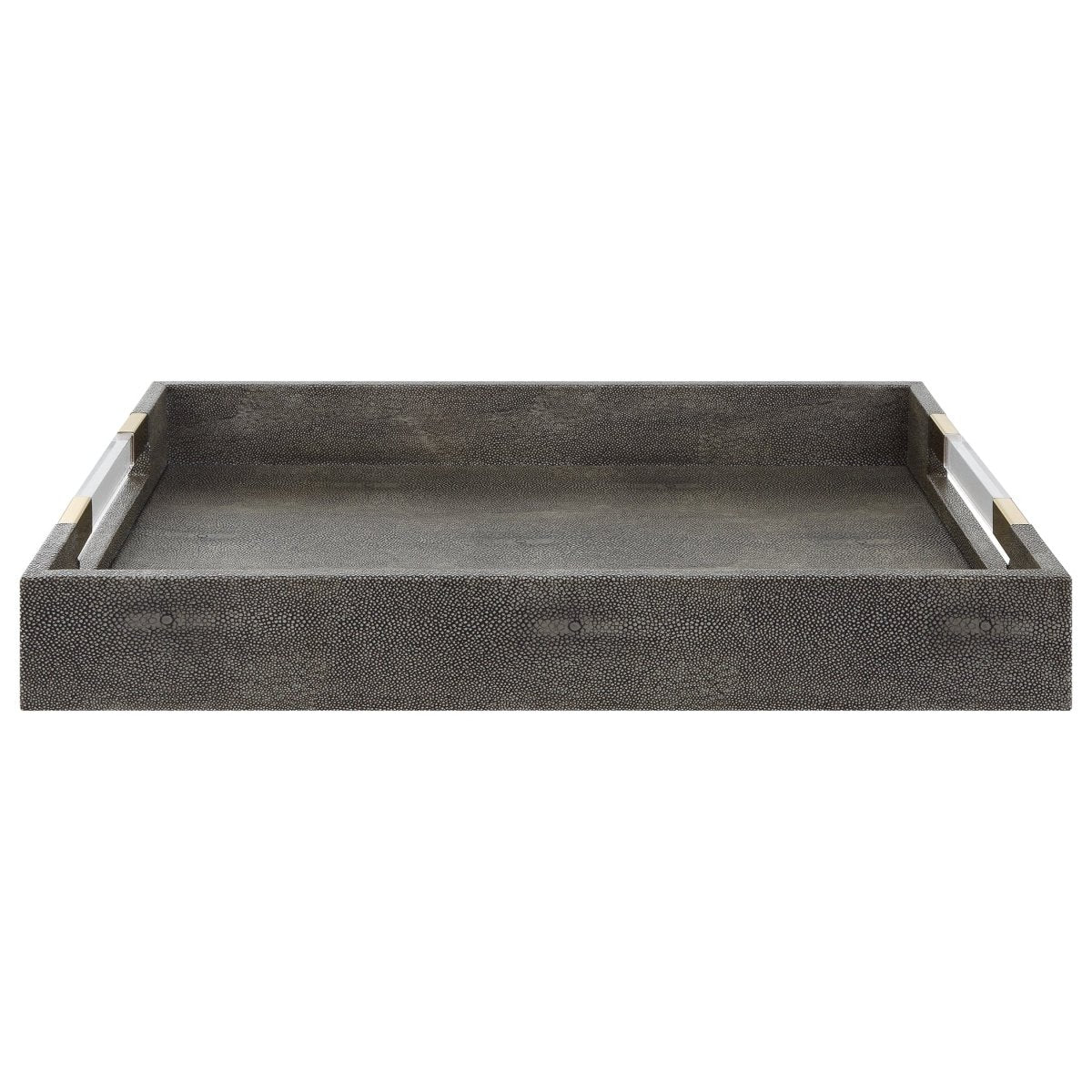 Wessex Gray Tray - Uttermost - Decorative Trays by Modest Hut