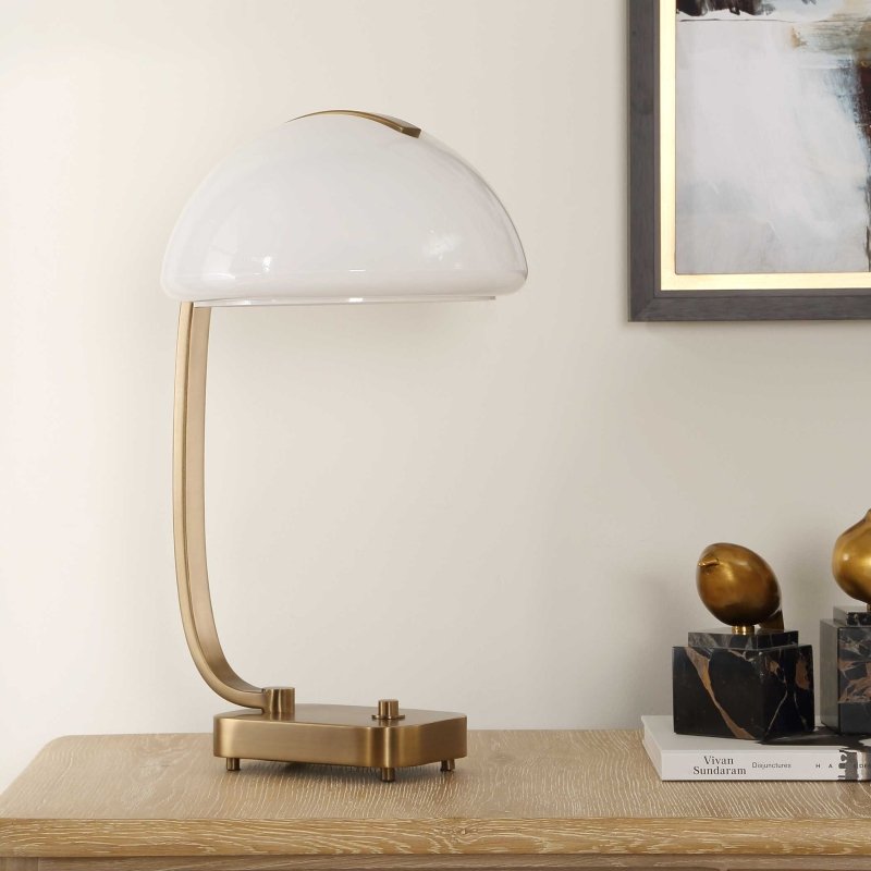 Bend The Rules Brass Desk Lamp - Desk Lamps