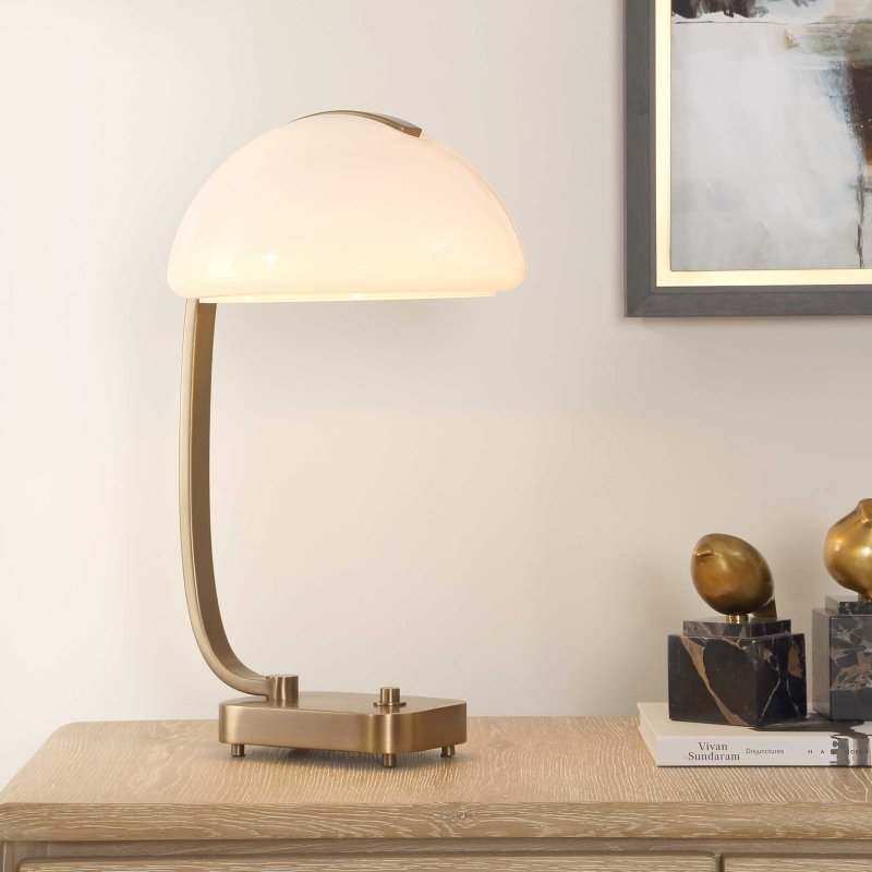 Bend The Rules Brass Desk Lamp - Desk Lamps