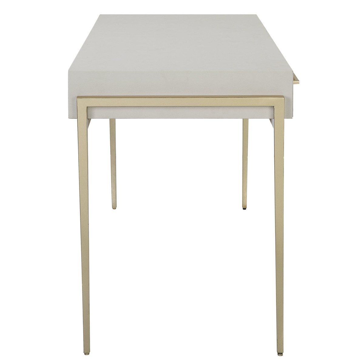 Jewel Modern White Desk - Uttermost - Desks by Modest Hut
