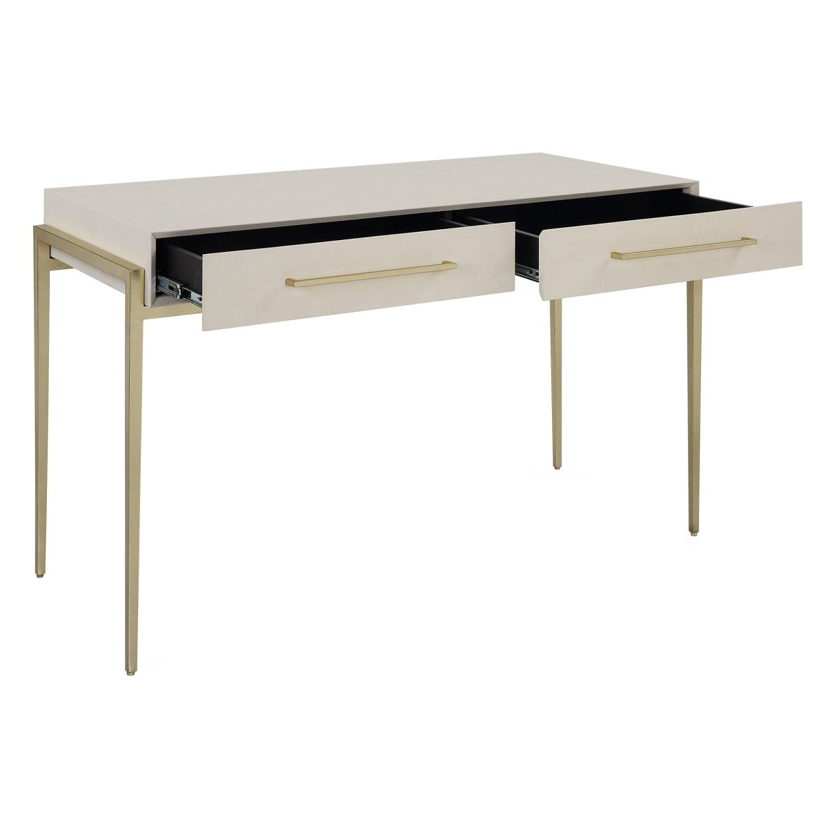 Jewel Modern White Desk - Uttermost - Desks by Modest Hut