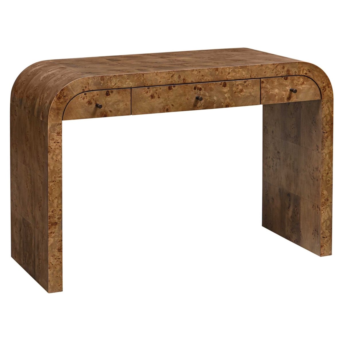 Rocco Mappa Burl Desk - Uttermost - Desks by Modest Hut