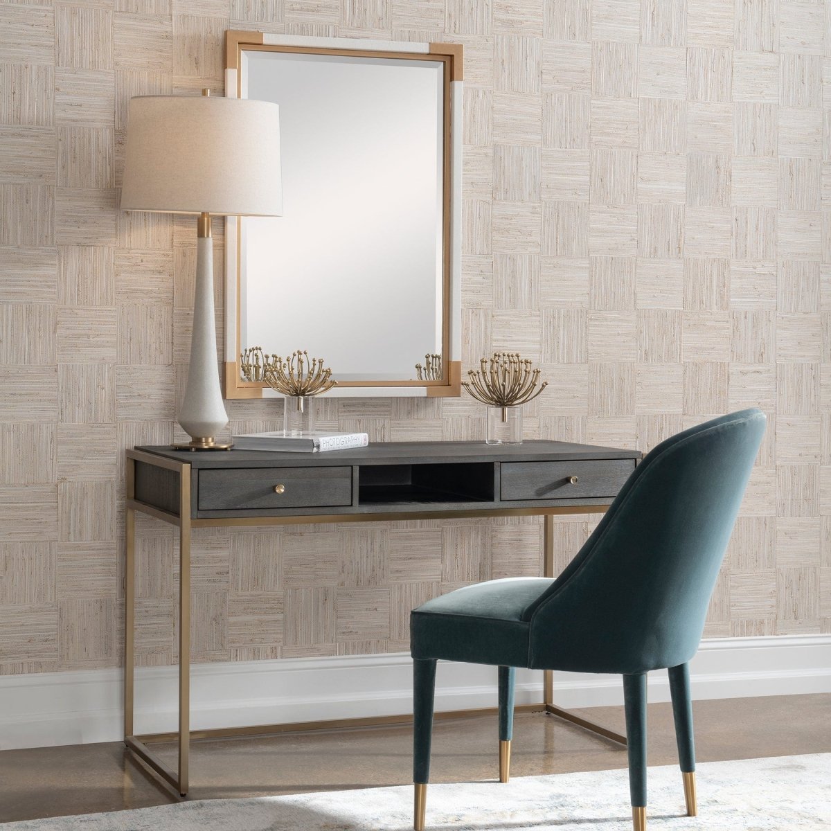 Taja Modern Writing Desk - Uttermost - Desks by Modest Hut