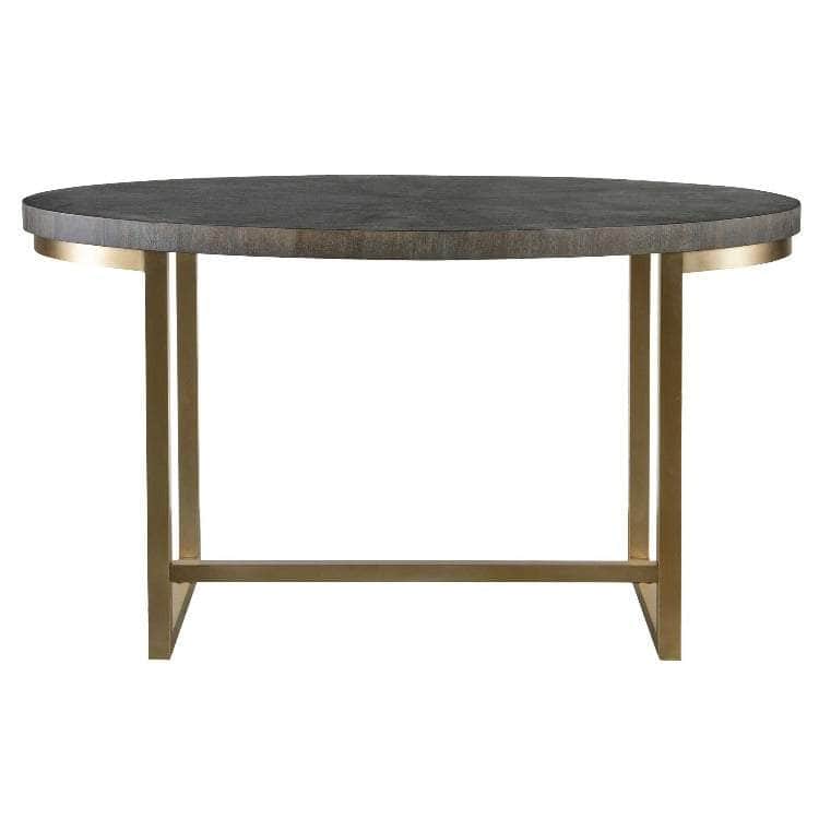 Taja Walnut Oval Desk - Uttermost - Desks by Modest Hut