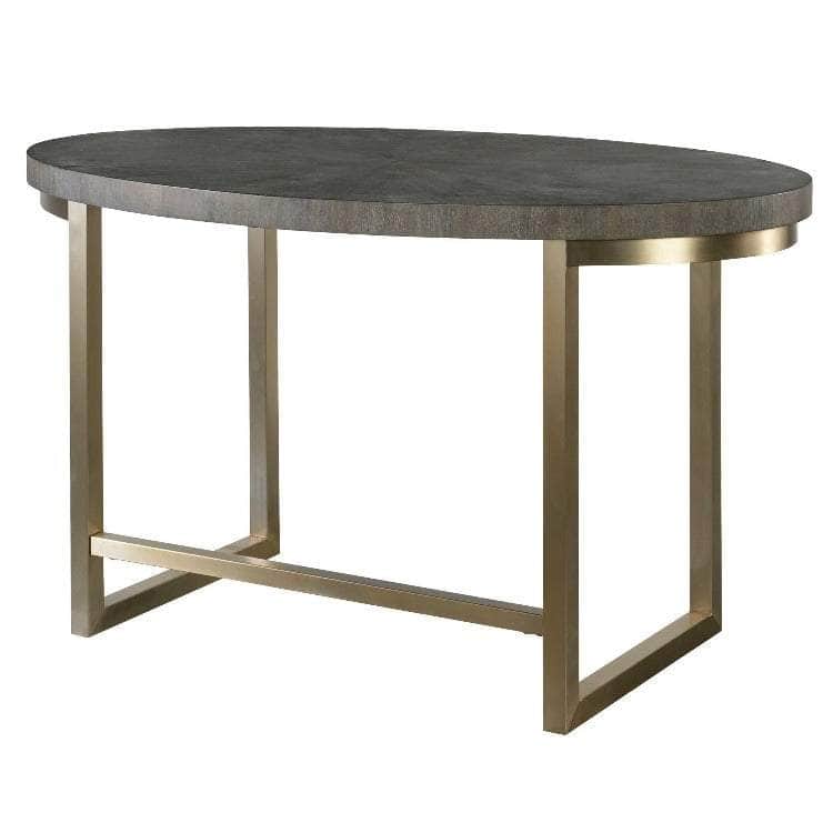 Taja Walnut Oval Desk - Uttermost - Desks by Modest Hut