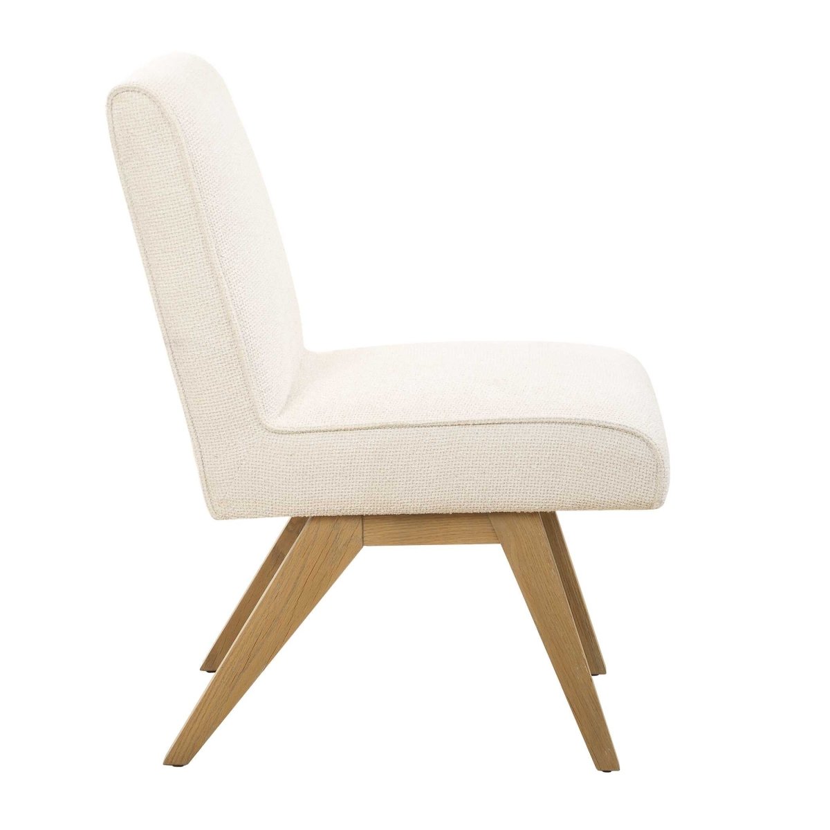 Blakely White Armless Dining Chair - Uttermost - Dining Chairs by Modest Hut