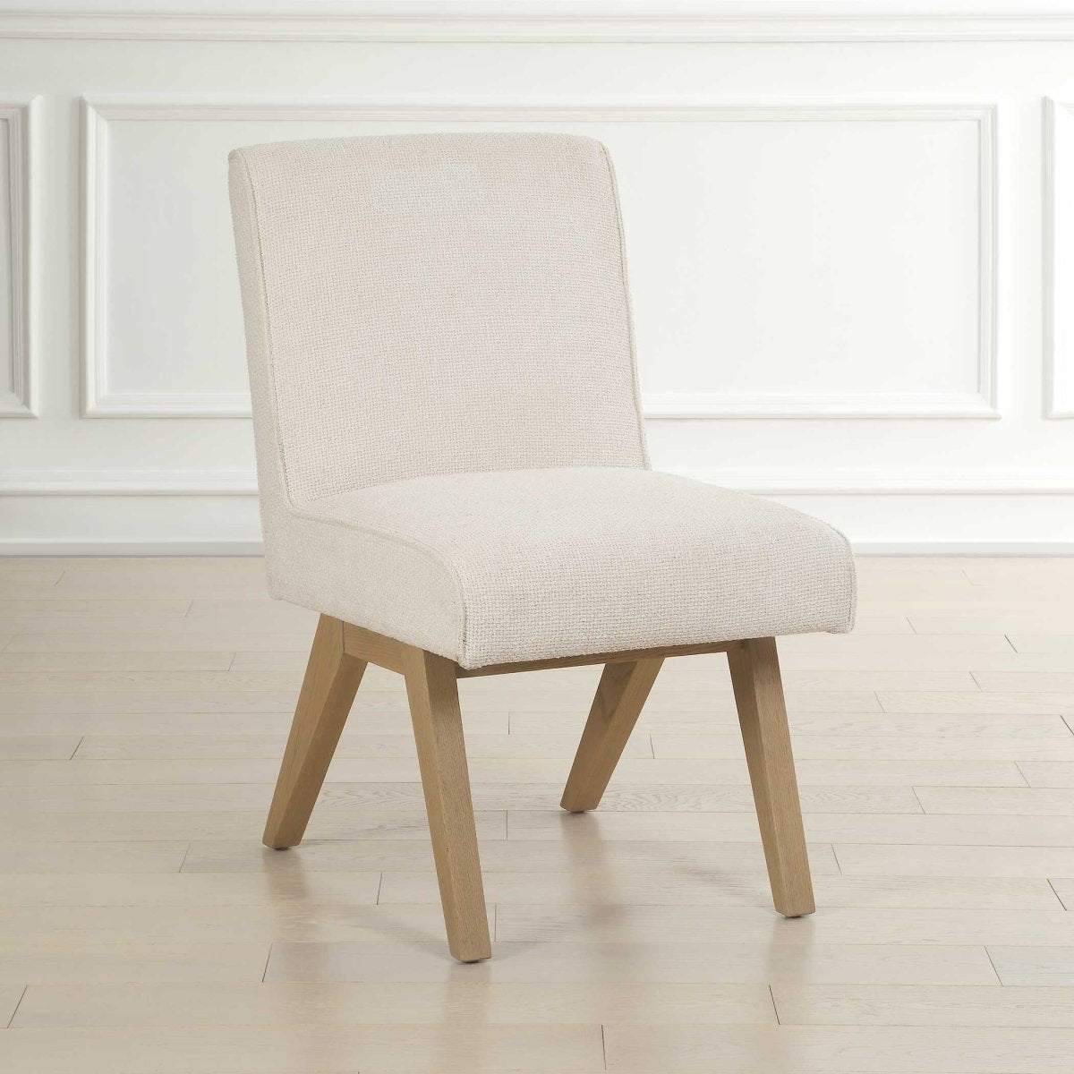 Blakely White Armless Dining Chair - Uttermost - Dining Chairs by Modest Hut