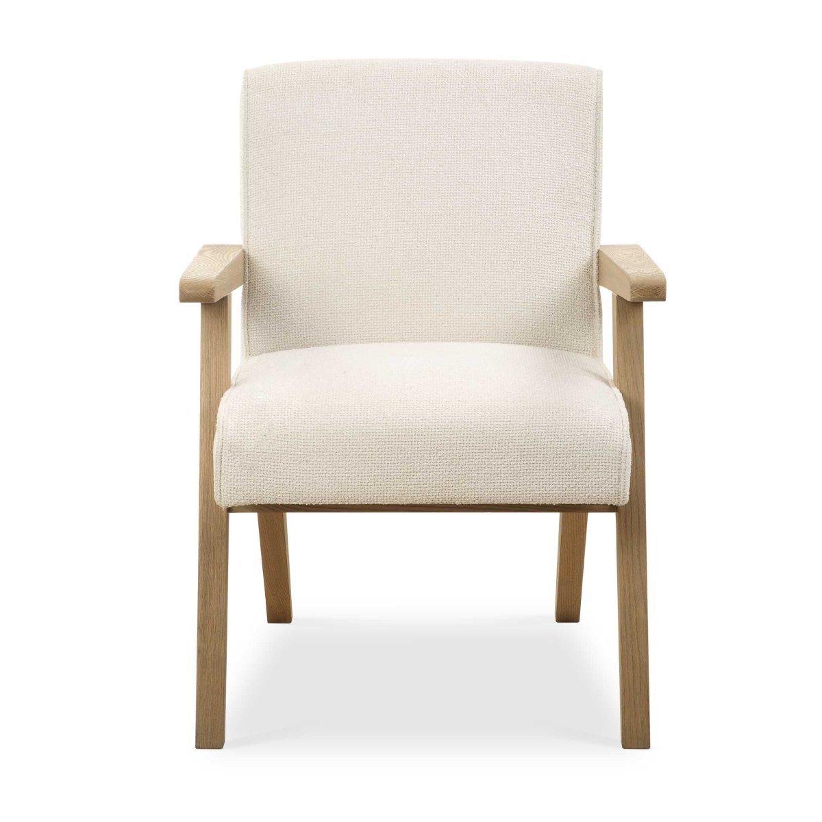 Blakely White Dining Arm Chair - Uttermost - Dining Chairs by Modest Hut