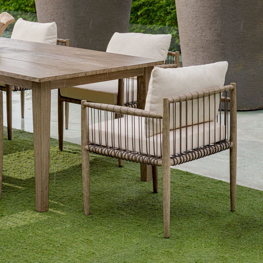 Borneo Outdoor Dining Chair - Uttermost - Dining Chairs by Modest Hut