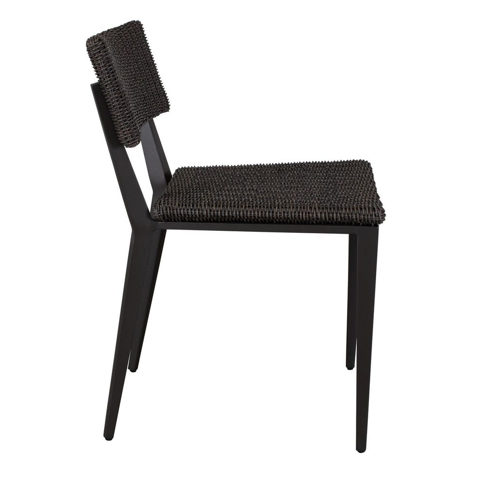 Calbas Outdoor Dining Chair, Java - Uttermost - Dining Chairs by Modest Hut
