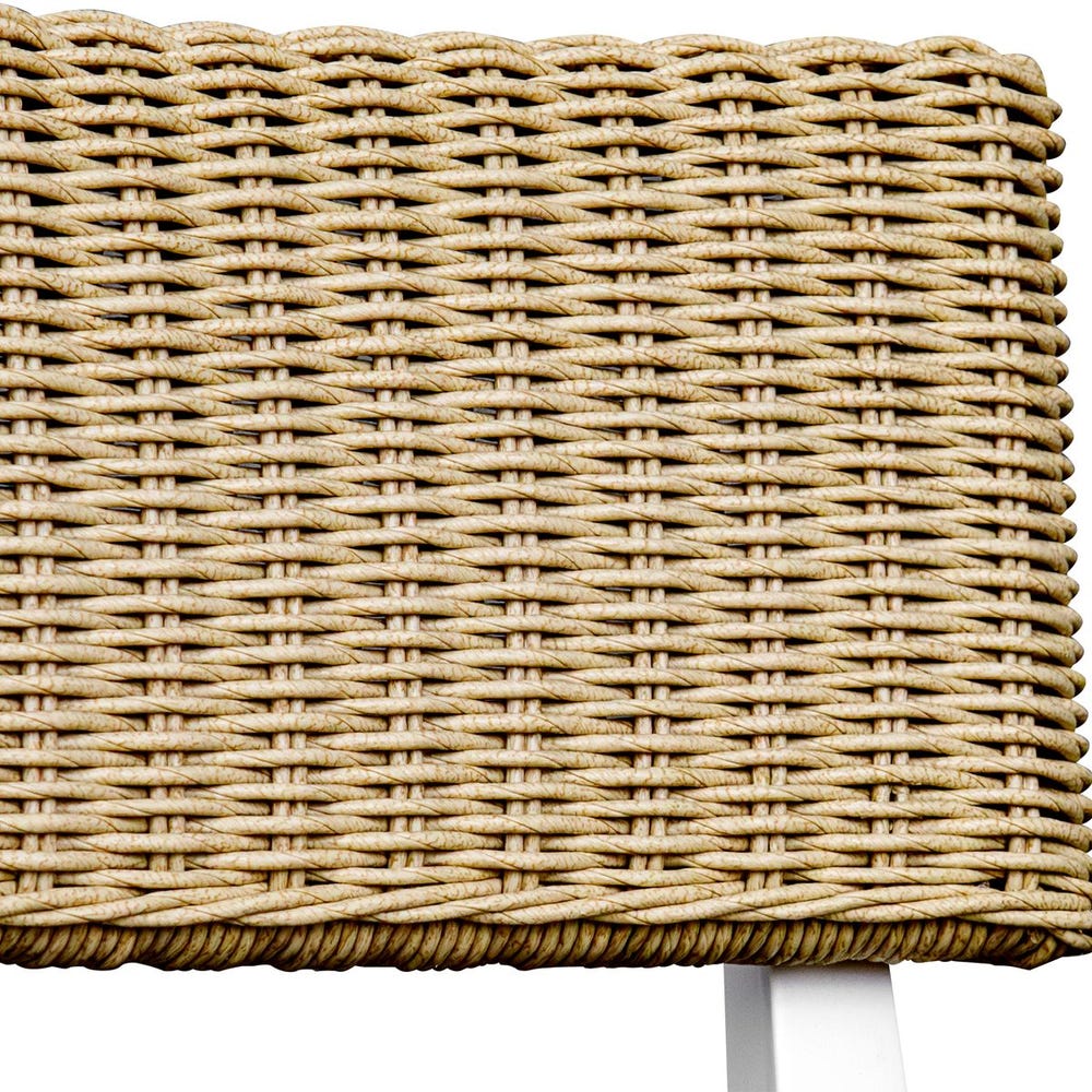 Calbas Outdoor Dining Chair, White - Uttermost - Dining Chairs by Modest Hut