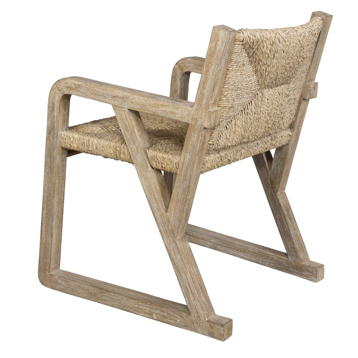 Chatham Seagrass Dining Chair - Uttermost - Dining Chairs by Modest Hut