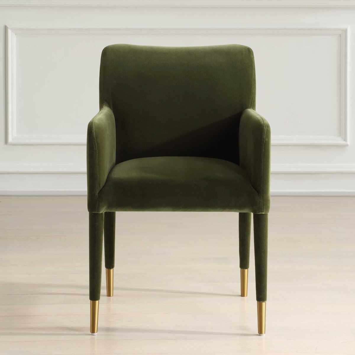 Conifer Moss Dining Arm Chair - Uttermost - Dining Chairs by Modest Hut