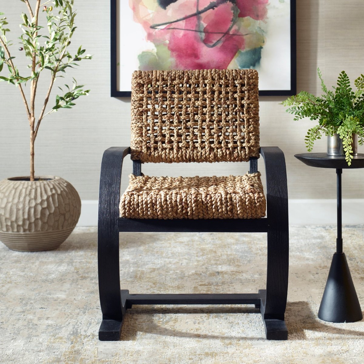 Rehema Black Dining Chair - Uttermost - Dining Chairs by Modest Hut