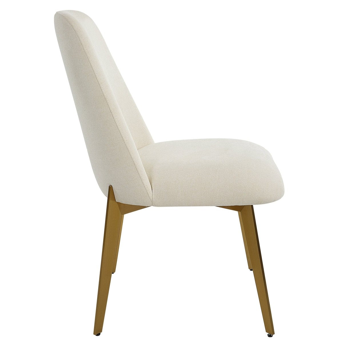 Vantage Off White Fabric Dining Chair - Uttermost - Dining Chairs by Modest Hut