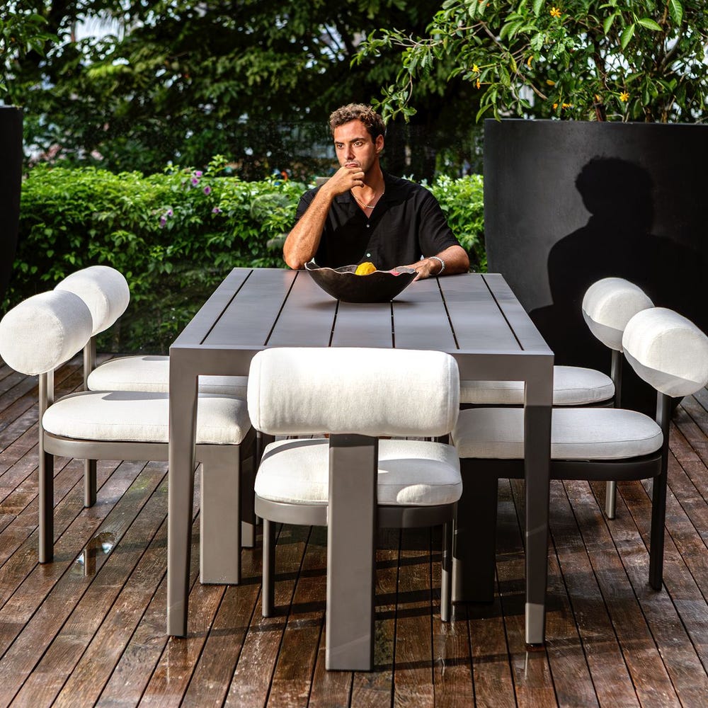 Polanco Outdoor Dining Table - Uttermost - Dining Tables by Modest Hut
