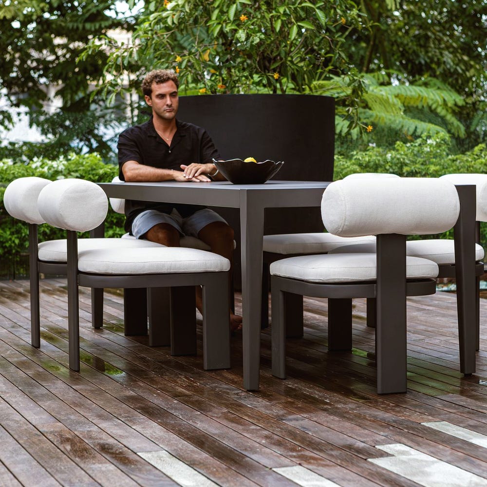 Polanco Outdoor Dining Table - Uttermost - Dining Tables by Modest Hut