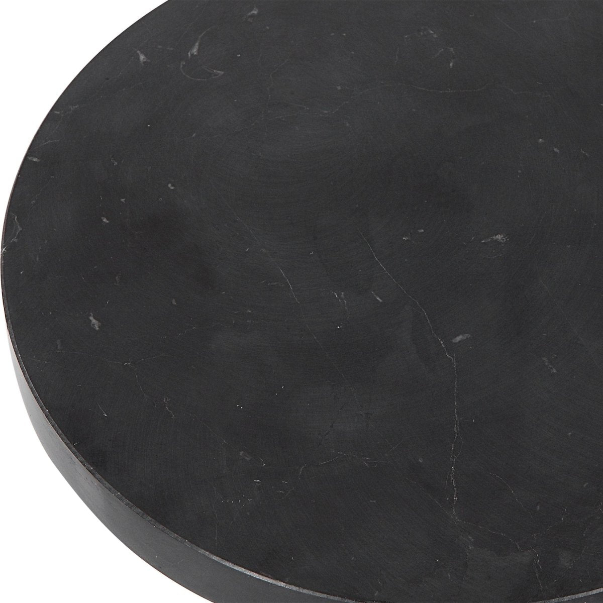 Bead Black Marble Drink Table - Uttermost - Drink Tables by Modest Hut
