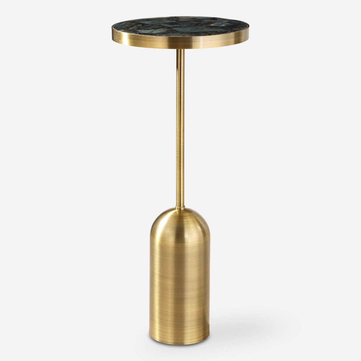 Pascal Brass Drink Table - Uttermost - Drink Tables by Modest Hut