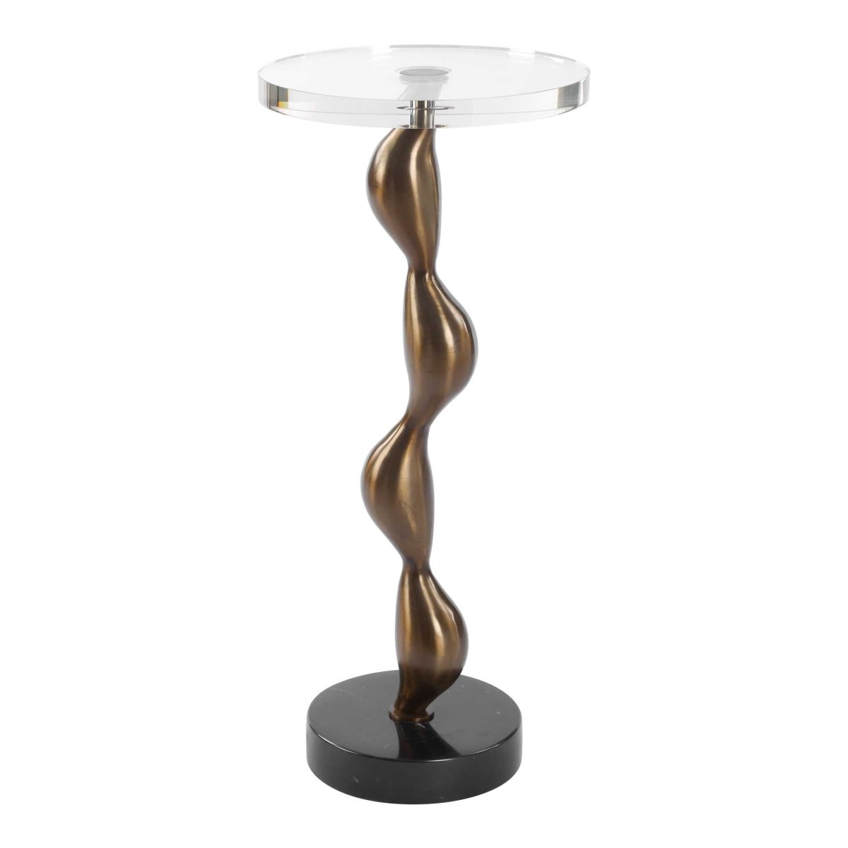 Remolino Bronze Drink Table - Uttermost - Drink Tables by Modest Hut